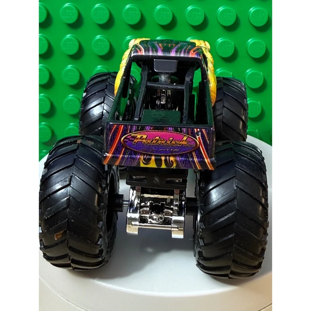 Hot Wheels Monster Trucks Samson 1:64 Scale Die-Cast Purple Black Patrick Logo